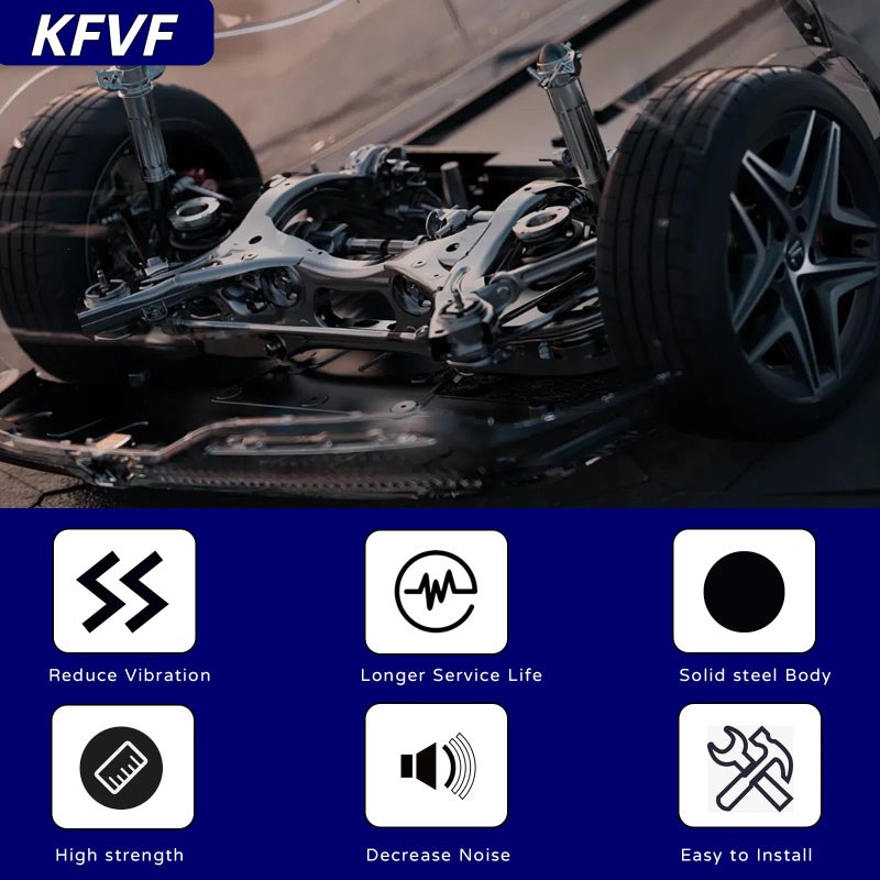 KFVF 2pc K750404 Rear Sway Bar Link Kit for Subaru Outback 2010-2019, Forester 2009-2018, Rear Stabilizer Bar Link Kit for Subaru Crosstrek 2016-2017, XV Crosstrek 2013-2015 - Image 3